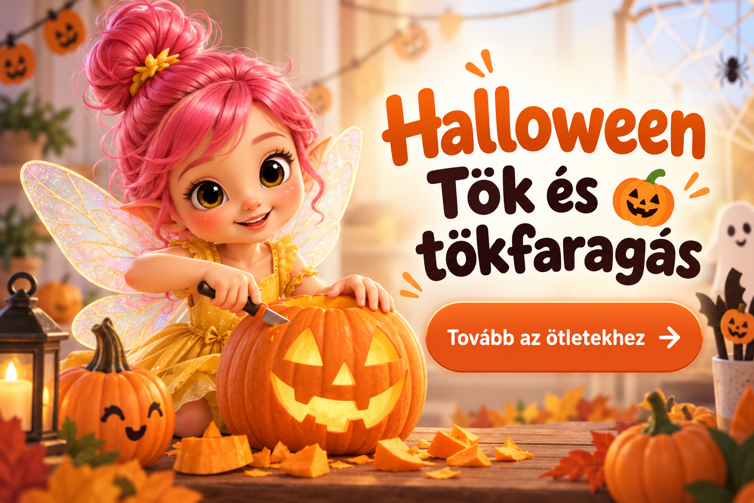 Halloween tök és tökfaragás ötletek